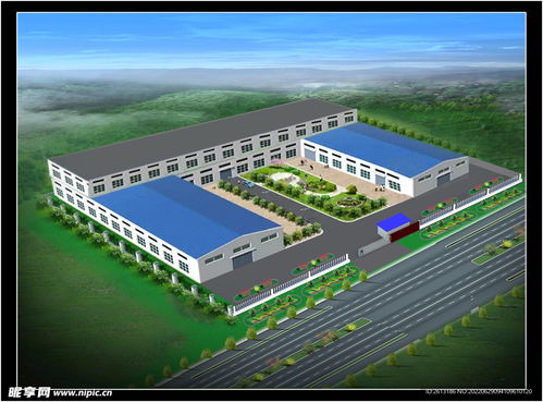 廠房鳥瞰圖設(shè)計(jì)圖 3d作品 3d設(shè)計(jì)